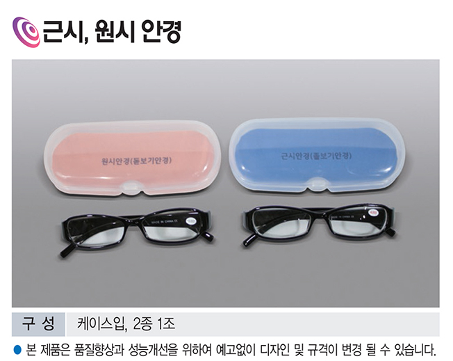 근시, 원시 안경